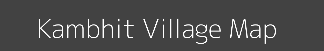 Map of Kambhit Village in Uttar Pradesh Image