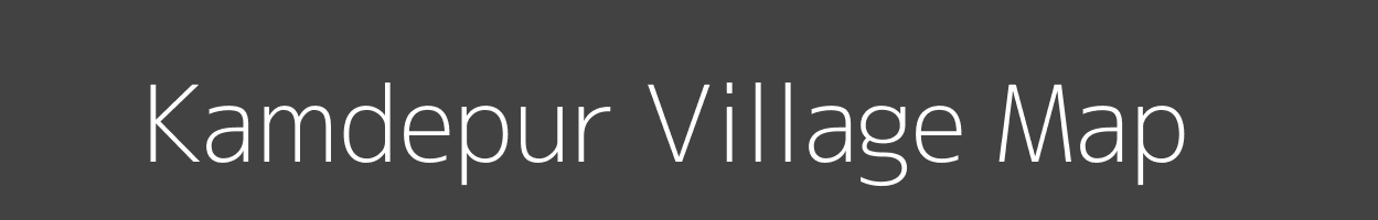 Map of Kamdepur Village in Uttar Pradesh Image