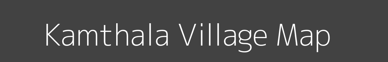 Map of Kamthala Village in Maharashtra Image