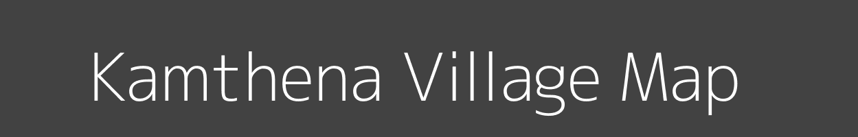 Map of Kamthena Village in Uttar Pradesh Image