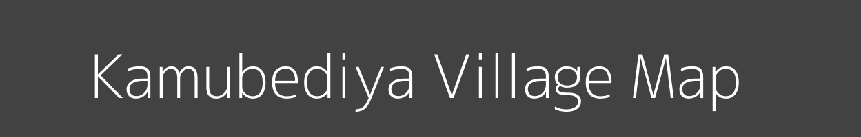 Map of Kamubediya Village in Jharkhand Image