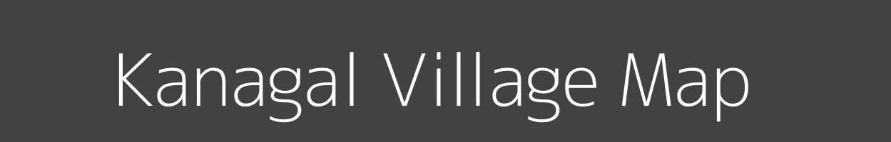 Map of Kanagal Village in Karnataka Image