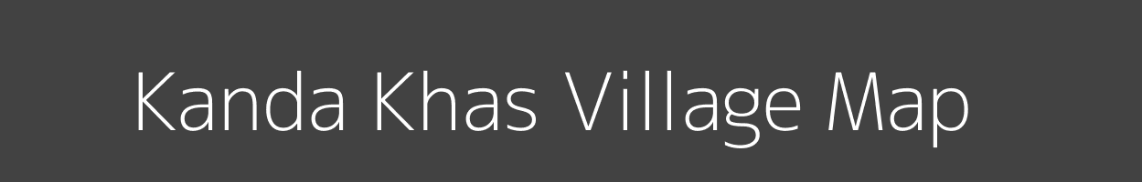 Map of Kanda Khas Village in Jharkhand Image