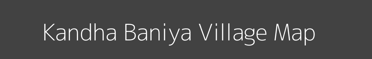 Map of Kandha Baniya Village in Uttar Pradesh Image