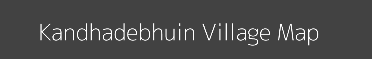 Map of Kandhadebhuin Village in Odisha Image