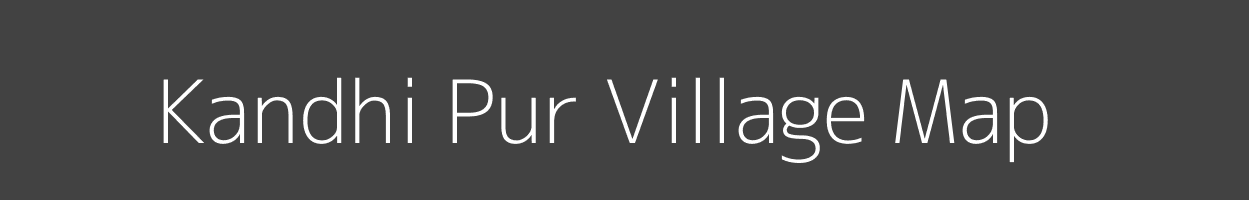 Map of Kandhi Pur Village in Uttar Pradesh Image