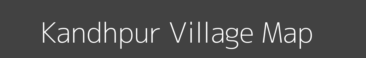 Map of Kandhpur Village in Uttar Pradesh Image