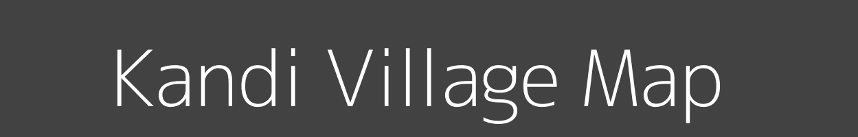 Map of Kandi Village in Uttar Pradesh Image