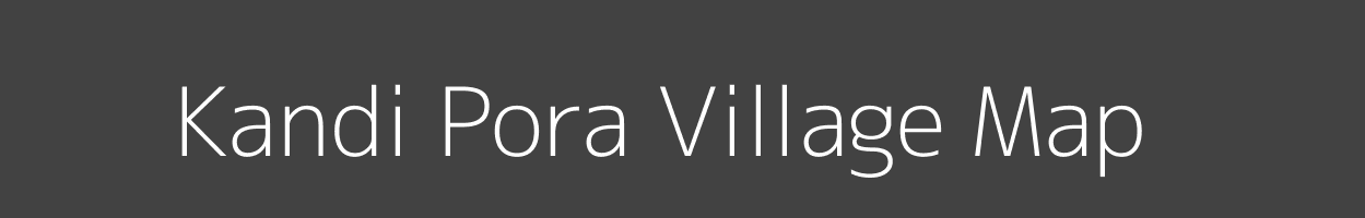 Map of Kandi Pora Village in Jammu and Kashmir Image