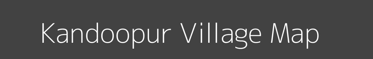 Map of Kandoopur Village in Uttar Pradesh Image