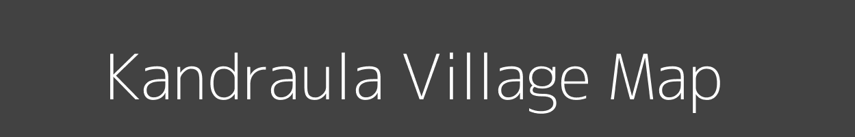 Map of Kandraula Village in Uttar Pradesh Image