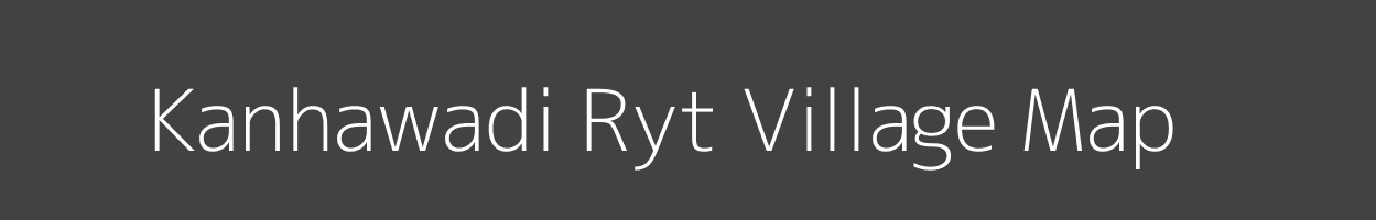 Map of Kanhawadi Ryt Village in Madhya Pradesh Image