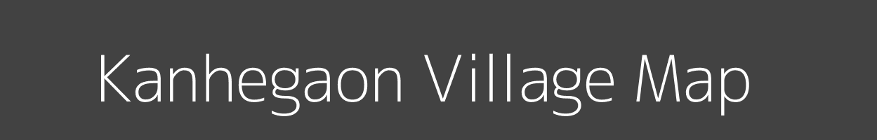 Map of Kanhegaon Village in Madhya Pradesh Image