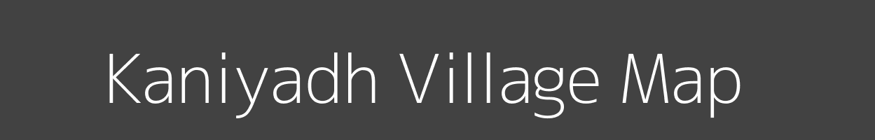 Map of Kaniyadh Village in Uttar Pradesh Image