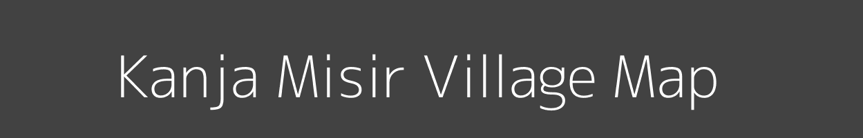 Map of Kanja Misir Village in Uttar Pradesh Image