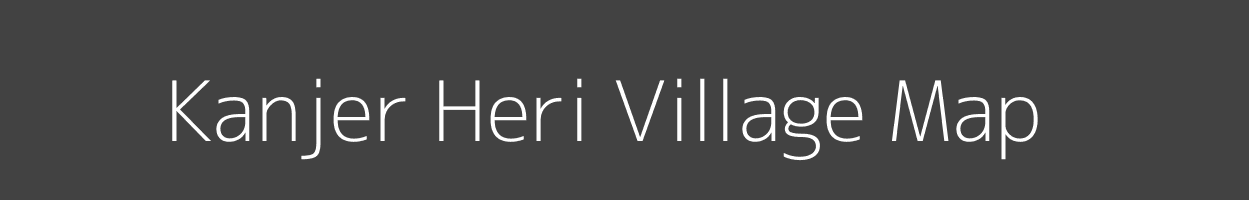 Map of Kanjer Heri Village in Uttar Pradesh Image