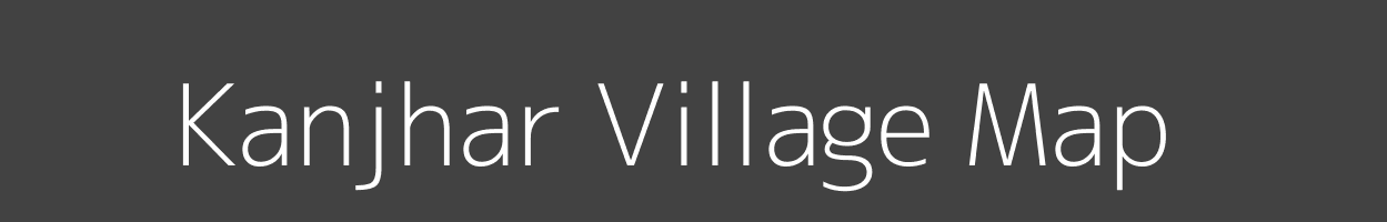 Map of Kanjhar Village in Madhya Pradesh Image