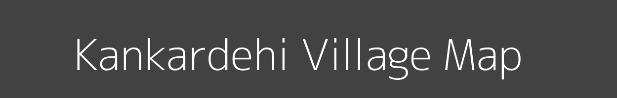 Map of Kankardehi Village in Madhya Pradesh Image