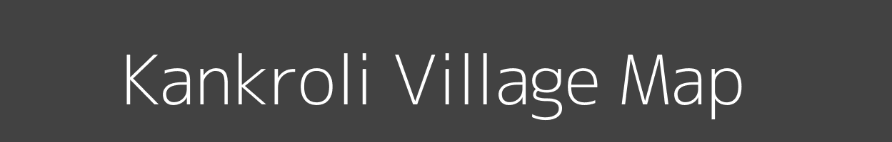 Map of Kankroli Village in Rajasthan Image