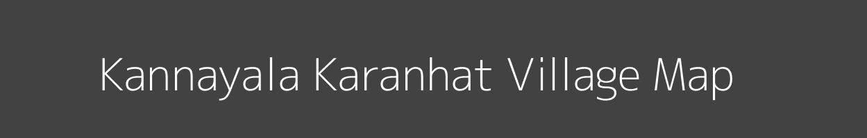 Map of Kannayala Karanhat Village in Uttar Pradesh Image