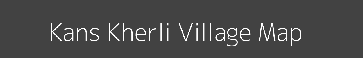 Map of Kans Kherli Village in Rajasthan Image