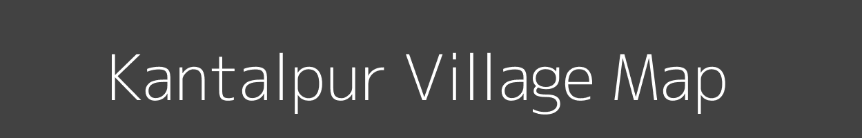 Map of Kantalpur Village in Uttar Pradesh Image