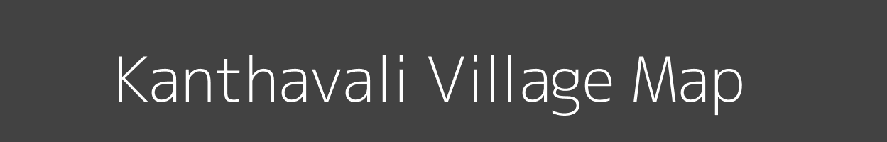 Map of Kanthavali Village in Maharashtra Image