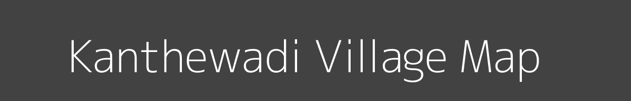 Map of Kanthewadi Village in Maharashtra Image