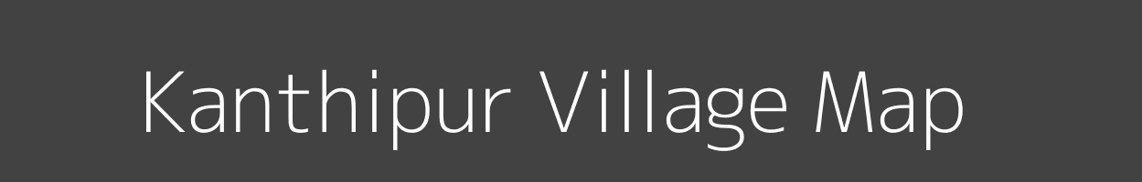 Map of Kanthipur Village in Uttar Pradesh Image