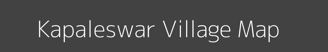 Map of Kapaleswar Village in Odisha Image