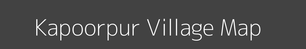 Map of Kapoorpur Village in Uttar Pradesh Image