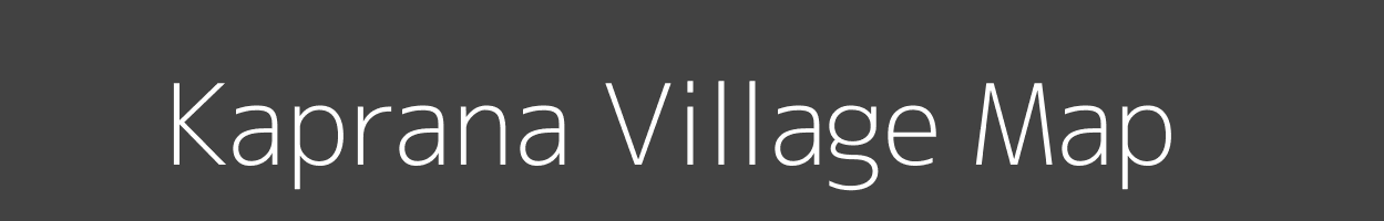 Map of Kaprana Village in Madhya Pradesh Image