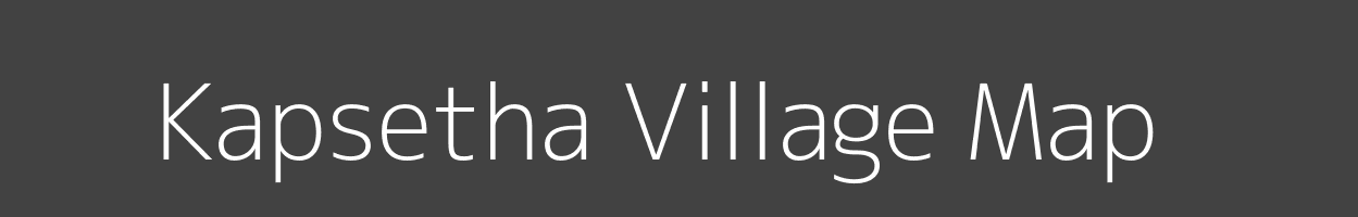 Map of Kapsetha Village in Uttar Pradesh Image