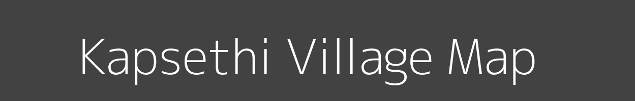 Map of Kapsethi Village in Uttar Pradesh Image