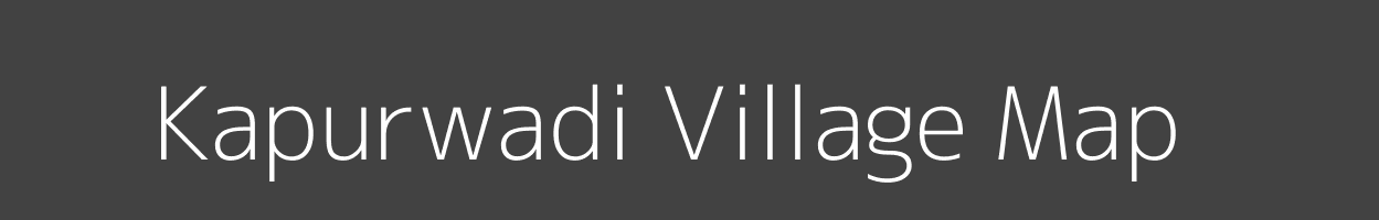 Map of Kapurwadi Village in Maharashtra Image