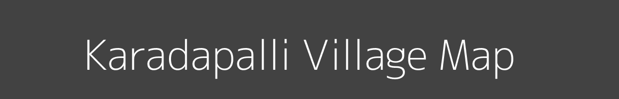 Map of Karadapalli Village in Odisha Image