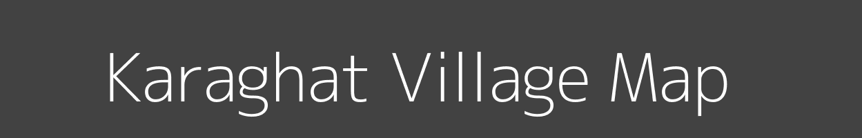 Map of Karaghat Village in Madhya Pradesh Image