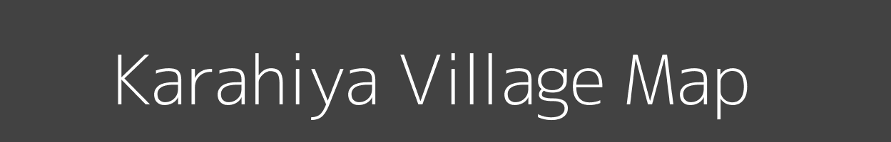 Map of Karahiya Village in Uttar Pradesh Image