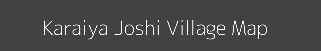 Map of Karaiya Joshi Village in Madhya Pradesh Image