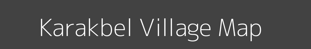 Map of Karakbel Village in Madhya Pradesh Image