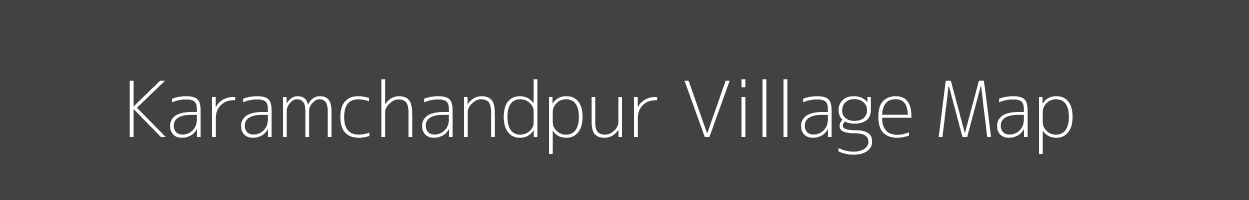 Map of Karamchandpur Village in Uttar Pradesh Image