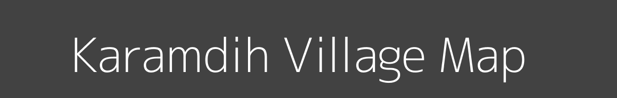 Map of Karamdih Village in Jharkhand Image