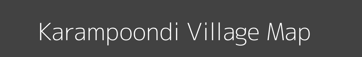 Map of Karampoondi Village in Tamil Nadu Image