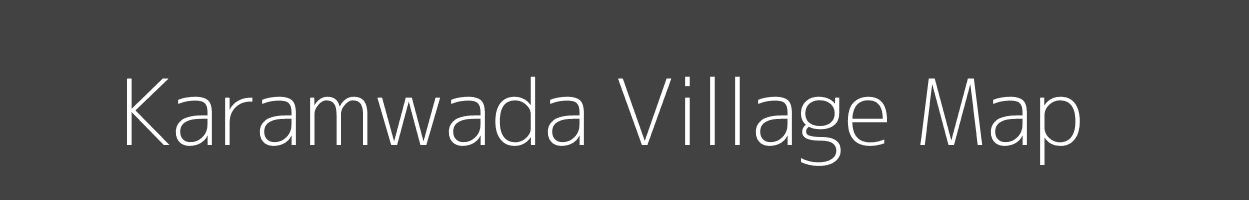 Map of Karamwada Village in Madhya Pradesh Image