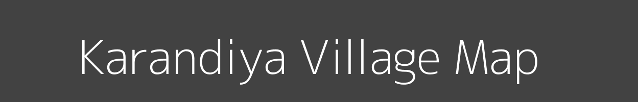 Map of Karandiya Village in Madhya Pradesh Image