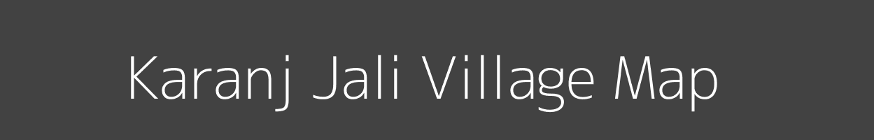 Map of Karanj Jali Village in Maharashtra Image