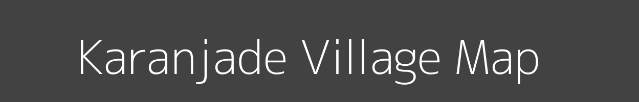 Map of Karanjade Village in Maharashtra Image