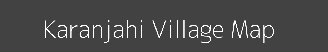 Map of Karanjahi Village in Uttar Pradesh Image