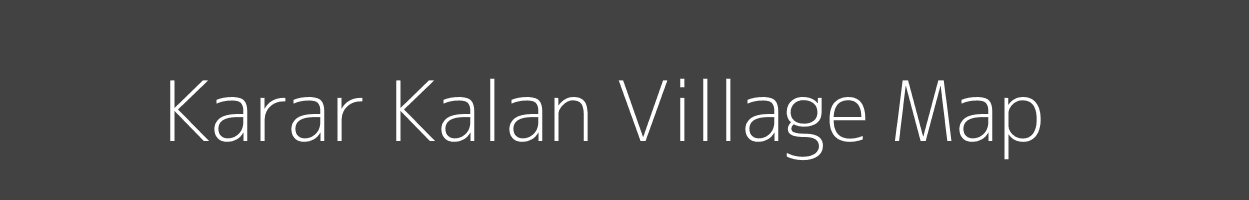 Map of Karar Kalan Village in Jharkhand Image