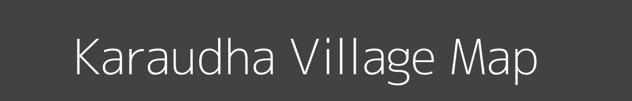 Map of Karaudha Village in Uttar Pradesh Image